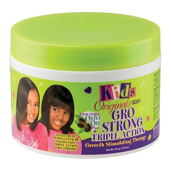 Africas Best Kids Orig Gro Strong Therapy 7.5 Ounce Jar (221ml)