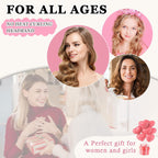 Heatless Curls Overnight Hair Curler, 70" Soft Hair Curlers to Sleep In No Heat Curls Overnight, 9 PCS No Heat Curlers Set for Women - Blue