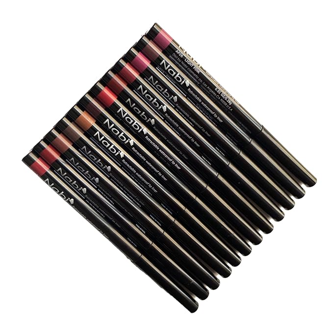 Beauty Spot 12 Colors Retractable Waterproof Lip Line