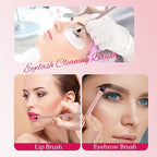 6 Pcs Eyeshadow Smudge Brush 2-in-1 Eyeshadow 2 Double Ended Make Up Brush Concealer Cosmetics Under Eye Small Soft Firm Pointed Foundation Makeup Applicator for Blending Eye Shadow Liner