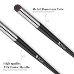 DUcare Tapered Small Concealer Brush Under Eye, Nose Contour Brush Mini Makeup Brushes Ideal for Liquid, Cream, and Powder Concealer(V03)