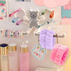 Absorbent microfiber spa wrist towels,