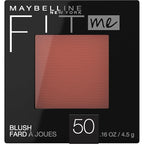 Maybelline Fit Me Blush, Lightweight, Smooth, Blendable, Long-lasting All-Day Face Enhancing Makeup Color, Wine, 1 Count