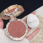 Flower Knows Little Angel Cream Blush,Buildable & Blendable Makeup Blush for cheeks,Soft & Long-lasting,Brick Red Flush for All Skin Tones(01 Flaming Heart,6g)