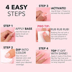 Kiara Sky Long Lasting Nail Dip Powder Yellow Tones 1 oz, The Bees Knees