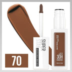 Maybelline Super Stay Liquid Concealer Makeup, Full Coverage Concealer, Up to 30 Hour Wear, Transfer Resistant, Natural Matte Finish, Oil-free, Available in 16 Shades, 70, 1 Count