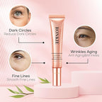 Eye Cream for Dark Circles and Puffiness: Caffeine - Retinol Cream- Anti Aging Wrinkles With Collagen Hyaluronic Acid Fine Lines Depuffer in 3-4 Weeks-15 mL