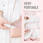 Rechargeable Facial Hair Remover for Women: 2-in-1 Device for Shaping Eyebrows and Removing Face Peach Fuzz (Pearl White)