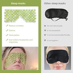 Jade eye mask 2pcs -