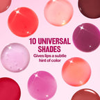 REVLON Super Lustrous Glimmer Lip Oil, Moisturizing & Tinted, Shiny Finish, Made with Plant-Based Squalane, 005 Vio-lit, 0.13 fl oz