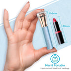 Flawless Facial Hair Remover for Women Painless Electric Razor Epilator Trimmer Shaver with 18K Gold-Plated, 16mm Dual Ring Floating Head, USB Rechargeable, 360° LED for Face Lip Hair Removal