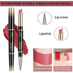 Grapefruit Lip Liner and Lipstick for Women, Long Grapefruit