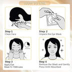 Premium Under Eye Patches, Gel Eye Patches Hydrating & Refresh for Puffy Eyes, Under Eye Bags & Dark Circles, Natural Collagen Eye Gels Pads, Crystal Anti-Aging Eye Mask (Light blue)