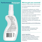 KINeSYS Fragrance Free Clear Spray Sunscreen for sensitive skin, SPF 50, Hypoallergenic, Broad Spectrum UVA/UVB protection for Face & Body; PABA and Oxybenzone FREE, 700+ Sprays, 4 Fl Oz/120 mL