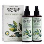 Leave In Conditioner Spray - Tea Tree Scalp Treatment - Anti-Dandruff Treatment, Dry & Itchy Scalp Treatment, Hydrating & Medicated Formula for Psoriasis, and Scalp Care - Detangles & Nourishes Hair.