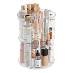 360 rotating makeup organizer with