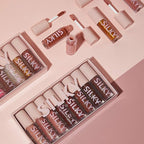 MAEPEOR Shiny Glossy Lipgloss Set 8PCS Non-Sticky Moisturizing Glossy