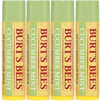 Burt's Bees 100% Natural Origin Moisturizing Lip Balm, Cucumber Mint with Beeswax, 4 Tubes