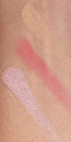 3-in-1 Blendable Trio, Eyeshadow, Blush and Highlight Makeup