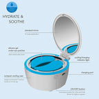 skn by conair Cool Beanz Reusable Under Eye Patches, Rechargeable Cooling Eye Mask to Reduce Dark Circles and Puffiness, and Refresh Tired Eyes