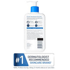 CeraVe Daily Moisturizing Lotion for Dry Skin, Body Lotion & Face Moisturizer with Hyaluronic Acid and Ceramides, Daily Moisturizer, Fragrance Free, Oil-Free, 12 Ounce