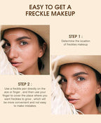 Freckle Pen 2 Colors, Natural Lifelike Freckle Makeup
