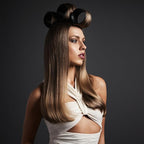 Fromm ProVolume 1" Self-Grip Ceramic Ionic Thermal Hair Rollers, 5 Count Salon Quality Hair Curlers for Short, Medium and Long Hair