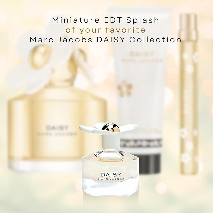 Marc Jacobs Daisy Perfume for Women EDT Mini Splash, 0.13 Ounce