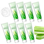 8PCS Aloe Vera Gel for Face & Skin,Organic Aloe Vera Gel,Hydrating After Sun Cream for Travel Size,Moisturizing Lotion for Skincare,After Sun Lotion for All Skin Type(D)