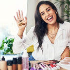 Rolybag Acrylic Makeup Mixing Palette with Spatula Tool