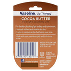 Vaseline Lip Therapy Cocoa Butter 4-Pack – Mini Lip Balms for Soft, Glowing Lips, 0.25 Oz Ea