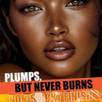 Hydrating Lip Oil,Duck Lip Plumper Gloss,Fat Lip Oil Lip Glaze,Glitter Shine Primer Lip Clear Plumping Lip Gloss,High Pigment No Sticky Sexy Lip Gloss, Lip Plumper Gloss Make Lips Fuller(06)