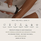 LALOLA Sunkissed Hydrating Self Tanning Lotion, Gluten Free, Vegan + Cruelty Free Self Tanner, Luxurious Sunless Tanner with Antioxidants, natural, organic, non toxic, Best
