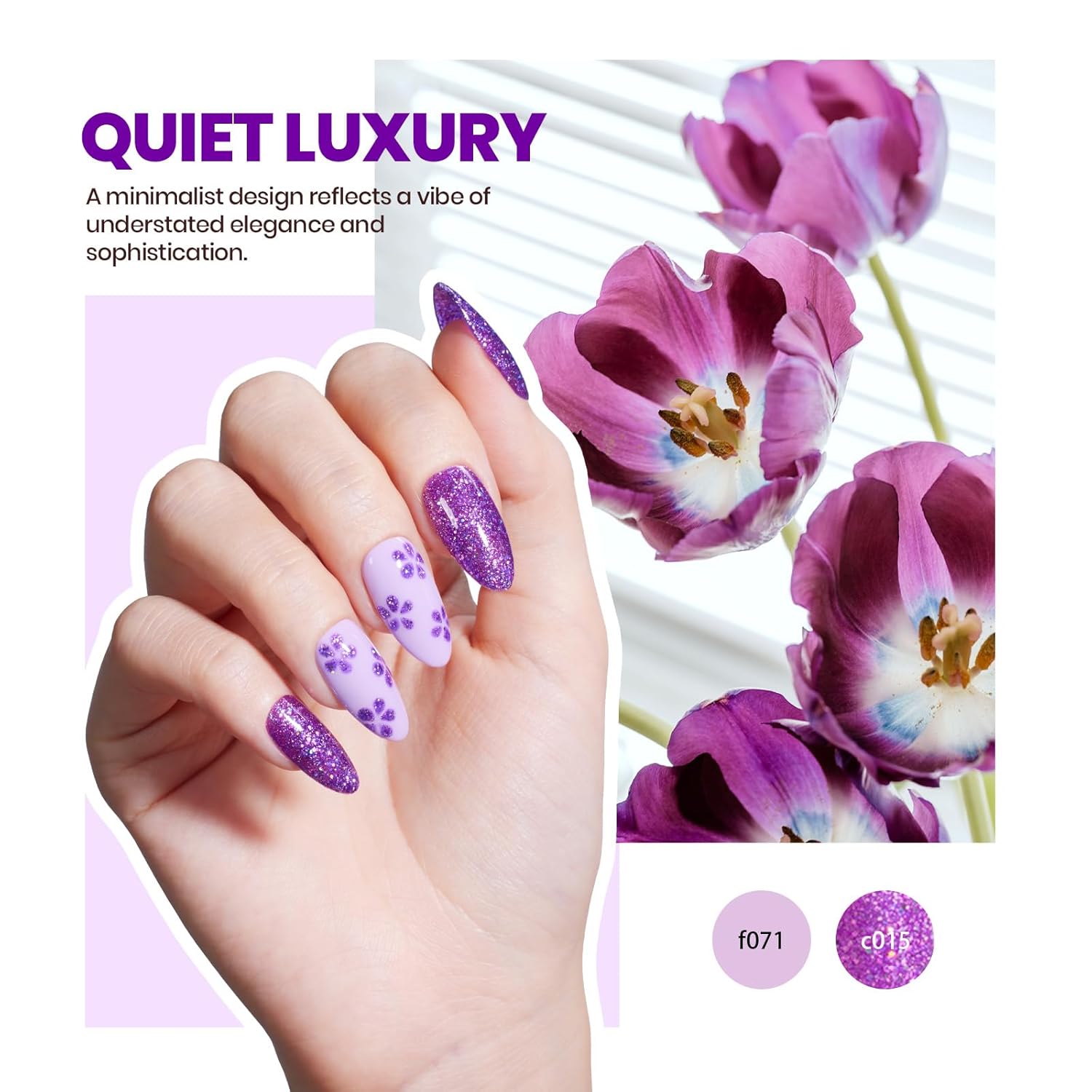 Beetles Gel Nail Polish Kit with Uv Light, 75PCS Gel Polish Starter Kit with Base Top Coat Exquisite 45 Colors Femininity Burgundy Red Green Nude Polish Nail Art Gift for Women