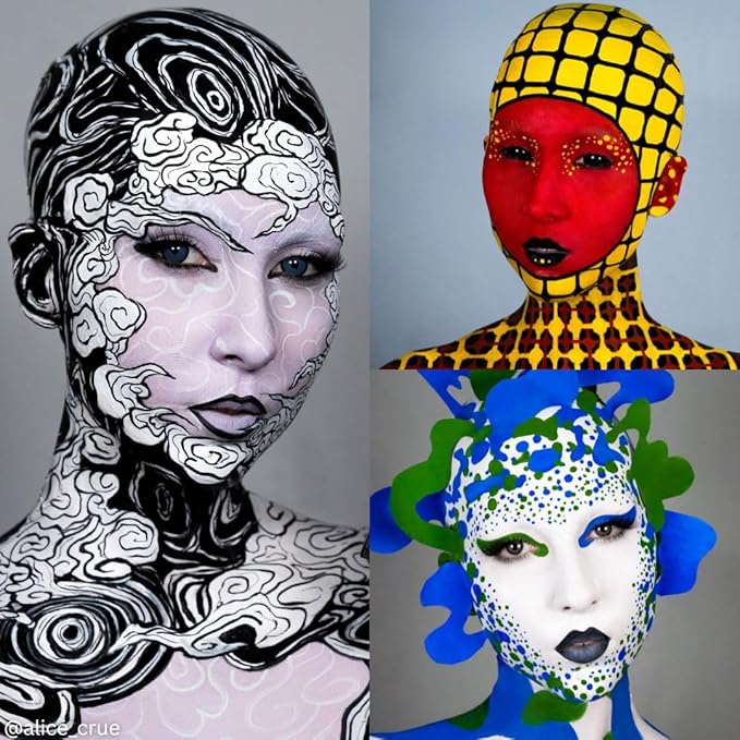 Mehron EDGE Face & Body Paint| Professional Water-Activated