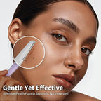 Dermaplane Razor Blades, Dermablade, Safe and Effective Removal Women Facial Peach Fuzz, Gentle Skin Exfoliation Blades, 8 Long Dermaplaning Blades