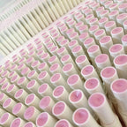 2PCS Handmade Plant lip balm Pink