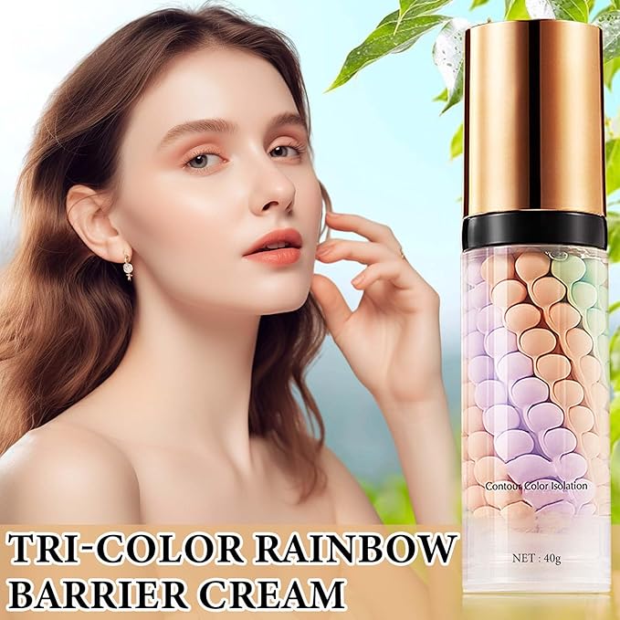 1 Pcs One Step Color Corrector,Natural Isolation Cream,Face