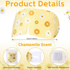 50 Packs Steam Eye Mask for Dry Eyes Spa Warm Sleep Eye Mask Self Heating Disposable Eye Masks for Home Office Travel Eyestrain Relieve (Chamomile Scent)