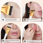 docolor Flat Foundation Brush for Liquid Makeup,Ultra Thin Liquid Foundation Brushes Premium Makeup Face Brush for Blending, Cream, Thin Foundation Brush Makeup Tool Face Foundation Flat Brush