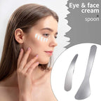 2Pcs Mini Metal Cosmetic Spatulas, Makeup Spatulas, Skincare