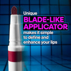 wet n wild Perfect Pout Lip Liner Stain, Long-Lasting Transfer-Proof Formula with Blade-Like Applicator for Precision & Full Lip Coverage, Vegan & Cruelty-Free - Spilled Wine