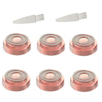 for Finishing Touch Replacement Heads Flawless Facial Hair Remover Gen 2,Double Halo Painless and Smooth (6PCS, GEN 2)