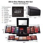 88 Colors Professional Makeup Palette Set Kit Combination, All In One Makeup Gift Set for women Full Kit， include Eyeshadow,Lipstick,Compact Powder,Eyeliner,Concealer（006-Black）
