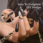 JODSONE 15ml Black Gel Nail Polish Gel Polish Black Soak Off Led Gel Polish Nail Art Manicure Salon Diy At Home