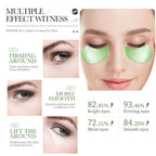 Aloe Vera Under Eye Mask,60 PCS Aloe Vera Gel Eye Mask Skin Care,Hyaluronic Acid Collagen Under Eye Patches for Dark Circles and Puffiness,Reduce Wrinkle Patches,Improves & Firms Eye Skin