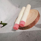 2PC Lip Balm Fade Dark Pigment Whitening Moisturizing Lip Hyaluronic Acid Exfoliating Dead Skin Lightening Lip Care (Pink)