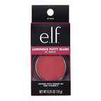 e.l.f. Luminous Putty Blush, Putty-to-Powder, Buildable Blush With A Subtle Shimmer Finish, Highly Pigmented & Creamy, Vegan & Cruelty-Free, St. Barts