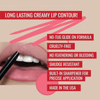 Runway Rogue Designer Liner Lip Pencil, Matte Blush-Pink Lip