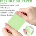 Oil Blotting Sheets for Face Blotting Paper for (200 Sheets)
